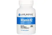 Lake Avenue Nutrition, Vitamin K2, Menaquinone-7, 50 mcg, 120 Veggie Softgels