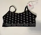 Calvin Klein Women's CK One Cotton Unlined Bralette - QF5727-997 LARGE