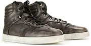 Milwaukee Leather MBM9152 Men's Black Leather High-Top Biker Riding Waterproof Shoes Reinforced w/Ankle Support