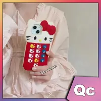 在飛比找蝦皮購物優惠-『Qc』可愛卡通 Hello Kitty 手機造型矽膠軟手機