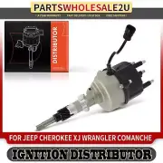 Ignition Distributor w/ Cap & Rotor for Jeep Cherokee Wrangler 91-93 Comanche (for: Jeep)