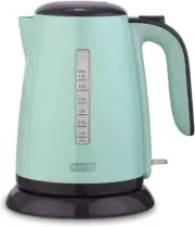 Easy Electric Kettle + Water Heater with with Rapid Boil, Cool Touch Handle, Cor