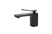 AGUZZO Cortina Single Lever Basin Mixer Tap - Matte Black