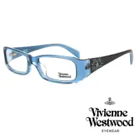 在飛比找momo購物網優惠-【Vivienne Westwood】潮流透明方框光學眼鏡(