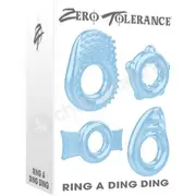 Zero Tolerance Ring A Ding Ding Cock Ring 4pk