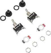 5 Sets Toggle Switches The Switch Pole Rocker Switch Surge Protector Door Switch Charger Outlet Guard Car On/Off Car Boat Toggle for Car Heavy Duty Toggle Car Toggle Plastic Black SOLUSTRE