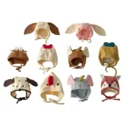 2023 Cartoon Pilot Cap Ear Flaps Baby Cap Warm Hat Earflaps Ear Protections Hat