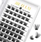 Lash Clusters DIY Eyelash Extensions,72 Clusters Lashes D Curl,Reusable Lash ...