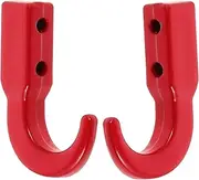 Zerodeko 1Set Tow Hooks for Rc Crawler Modification Durable Replacement Parts for Model Car Supplies Enhance Adventure with Realistic Design Compatible with Various Rc Models