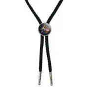 Protect Serve K9 Police Thin Blue Line Western Southwest Bolo Tie