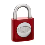 Lockwood Fire Red 003 Padlock + 2 keys - 225/40/119 - Fire Brigade Padlock - 003