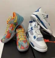 Size 12M - Nike Kobe 8 Protro Venice Beach (2024) & Air Jordan 4 Military Blue