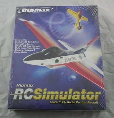 Ripmax R/C Airplane Simulator Software Version 1.00 # P-SIM180 NIB