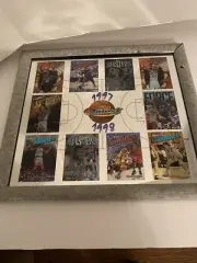 Topps Basketball 1997-1998 Finest uncut sheet Mirror Kobe Bryant Rare