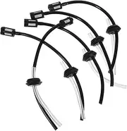 5pcs Line Hose Tube for Lawn Mower Multi Functional Gas Oil Applications Durable Hose Easy to Use Versatile for Personal Professional Use