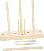 Multi-Purpose Ribbon Bow Maker Wooden Bow Making Tool Kit for DIY Craft Wreath Hair Making