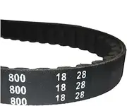 LUMIXE Drive Belt Clutch 800 18 28 CVT Drive Belt Jog 50CC 90CC 100CC 1E40QMB 1E50QMF 1E52QMG Scooter ATV Parts Scooter Drive Belt Scooter Engine Power Belt
