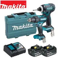 在飛比找PChome24h購物優惠-【MAKITA 牧田】充電雙機組DTD149+DHP485(