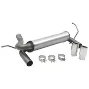 Dynomax DYN39510 Exhaust System Kit fits Jeep Wrangler JK 2007-18 Performance Pa