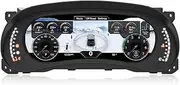 GVQXT 12.3" Digital Dash Instrument Cluster for Jeep Wrangler JK 2011-2017 Digital Cluster Instrument Speedometer Replacement Aftermarket Digital Dash Cluster