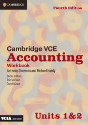 Cambridge VCE Accounting Units 1&2 Workbook