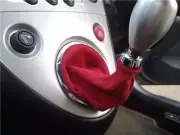 FITS HONDA CIVIC TYPE R 2001-2005 EP3 RED GEAR SHIFT BOOT BEST PU SUEDE (for: Honda Civic)