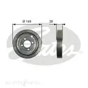 Gates Crankshaft Pulley - TVD1104