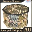 DIY LED Tulip Mirror Night Light Cube Lamp Flower Sea Material Package (A) AU