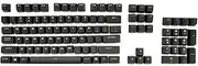BestParts Backlit Keycaps Replacement for Corsair k70 LUX RGB Rapidfire K65 K95 Mechanical Gaming Keyboard 104 Keys, WASD, Direction Keys, Ctrl Key (A Whole Set)