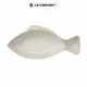 LE CREUSET瓷器鮮魚盤/ 中/ 蛋白霜