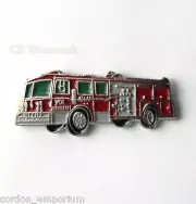 UNITED STATES FIREFIGHTER 1500 FIRE ENGINE LAPEL PIN BADGE 3/4 INCH