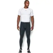 Under Armour Mens Heatgear Compression Pants Leggings SM/P NWT 1258897 Gray/Blk