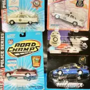 Police cars by Road Champs 1:43 scale Diecast!