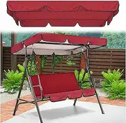 Waterproof Awning for Swing, Waterproof Upper Cover, Parasol, Swing Seat, Spare Awning, Patio and Grass Cover
