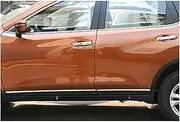 Stainless Steel Door Body Side Molding Strip Trim Cover Compatible for Nissan X-Trail Rogue T32 2014-2016 -2021 Styling Accessories Parts(2014 to2016)