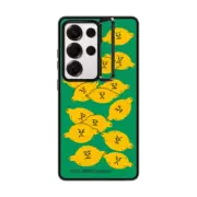 Galaxy S25 Ultra Impact Ring Stand Case Angry Lemons iPhone Case by Tess Smith-Roberts