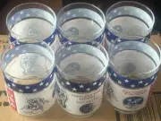 Man On The Moon 7/20/1969 Drinking Glasses Apollo 11 NASA Neil Armstrong USA