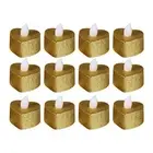Flameless Candles Odorless Led Realistic Flickering Tea Light for Home