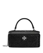 Tory Burch Kira Embellished Satin Vanity Case