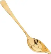 UTHCLO Large Sauce Spoon Set 304 Stainless Steel Soup Spoons Hotel Grade Easy to Clean for Cooking Serving