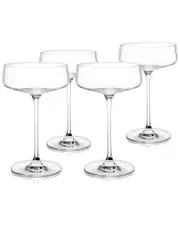 Viski Set of 4 Reserve Julien Crystal Coupe Glasses