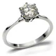 Wedding Rings for Women Engagement Cubic Zirconia Promise Ring Set for Her TK025