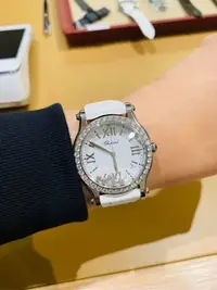 在飛比找Yahoo!奇摩拍賣優惠-《Chopard 蕭邦 Happy sport 36mm》2