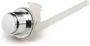 Plastic Push Button Flush Lever Handle - Side Mount Toilet Flusher
