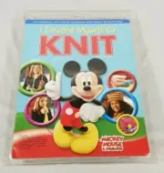 Disney Mickey Mouse & Friends I Taught Myself to Knit Knitting Kit, New