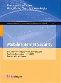 在飛比找三民網路書店優惠-Mobile Internet Security ― Fir