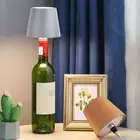 Reading Bottle Lamp Creative Cordless Table Lamp Portable Night Light for Bars
