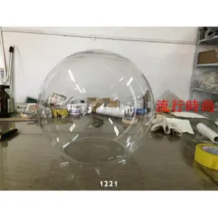 蟈蟈の店�高透明圓球亞克力頭罩半圓攝影道具套頭空心球形人物攝影泡泡頭盔
