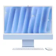 Apple 24" iMac Retina 4.5K M4 Standard Glass, 10-Core CPU, 10-Core GPU, 16GB RAM, 512GB SSD - Blue [MWV33X/A]