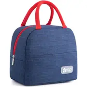 Insulated Lunch Box Soft Tote Cooler Bag Portable for Work Travel Men Kids Women Office School Picnic Breast Milk Outdoor Leak Proof Hot Cold
